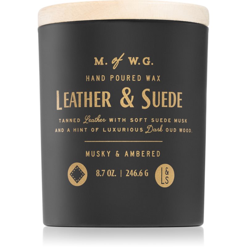 Makers of Wax Goods Leather & Suede ароматна свещ 246
