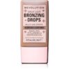 Makeup Revolution Bright Light Bronzing Drops течен бронзант цвят Bronze Scorched 23 мл.