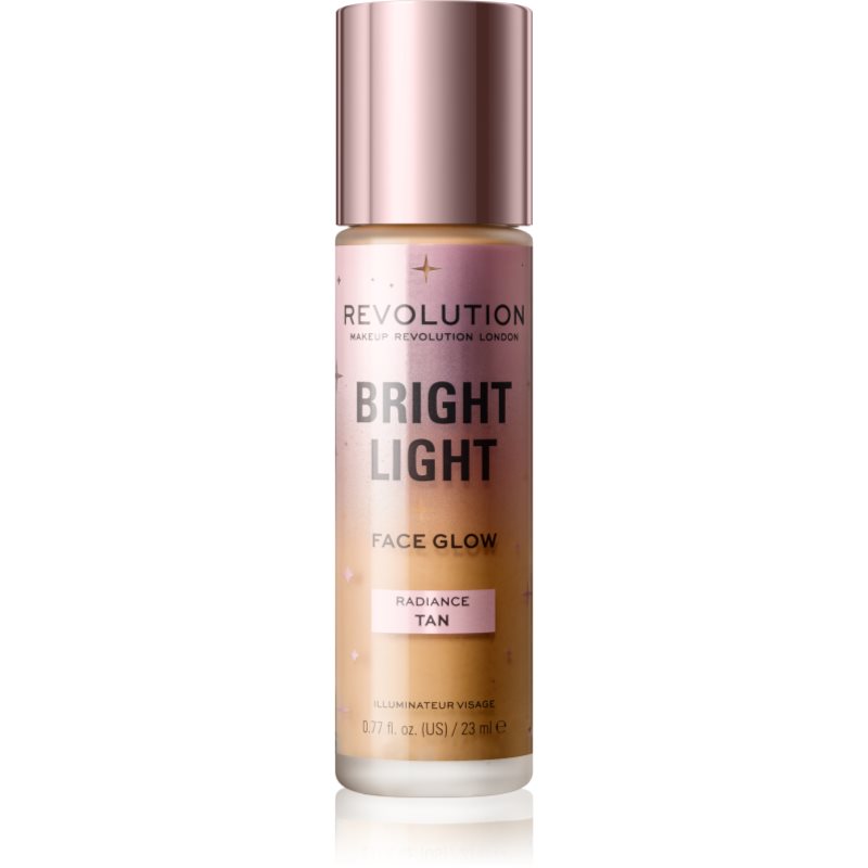 Makeup Revolution Bright Light озаряващ тониращ флуид цвят Radiance Tan 23 мл. на ниска цена