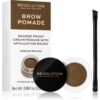 Makeup Revolution Brow Pomade помада за вежди цвят Medium Brown 2.5 гр.