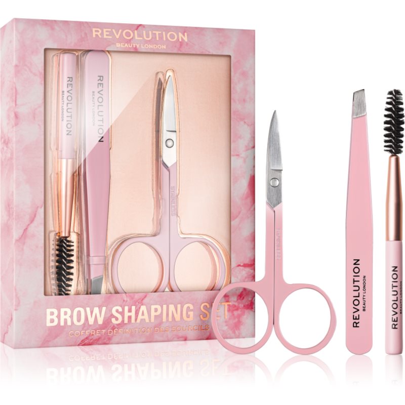 Makeup Revolution Brow Shaping комплект за вежди