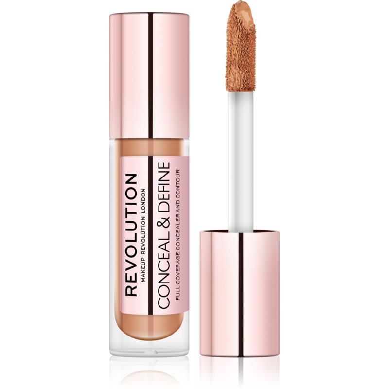 Makeup Revolution Conceal & Define течен коректор цвят C 10
