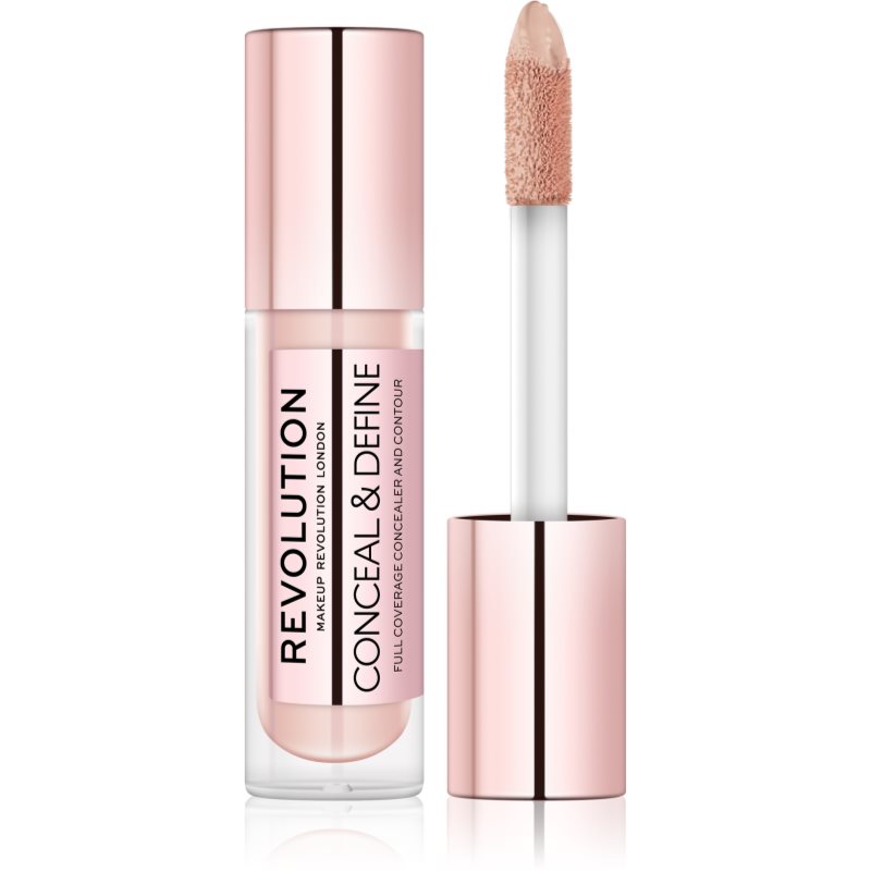 Makeup Revolution Conceal & Define течен коректор цвят C0