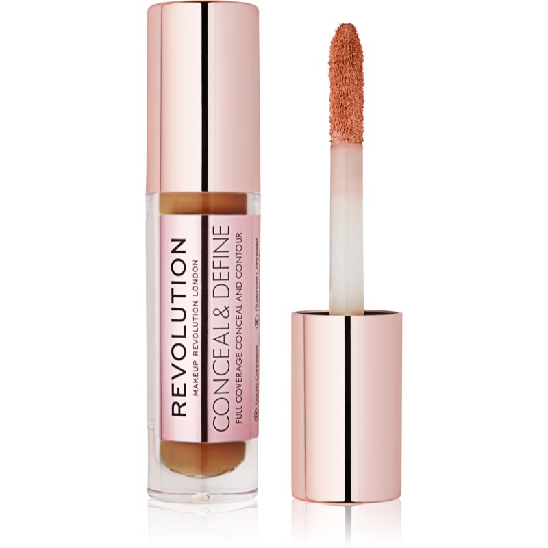 Makeup Revolution Conceal & Define течен коректор цвят C13 4 гр.