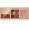 Makeup Revolution Face Lift палитра контури за лице цвят Light to Medium 6x1
