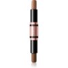Makeup Revolution Fast Base двустранна контурираща писалка цвят Dark 2x4