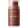 Makeup Revolution Fast Base тониращ балсам за устни и скули цвят Mauve 14 гр.