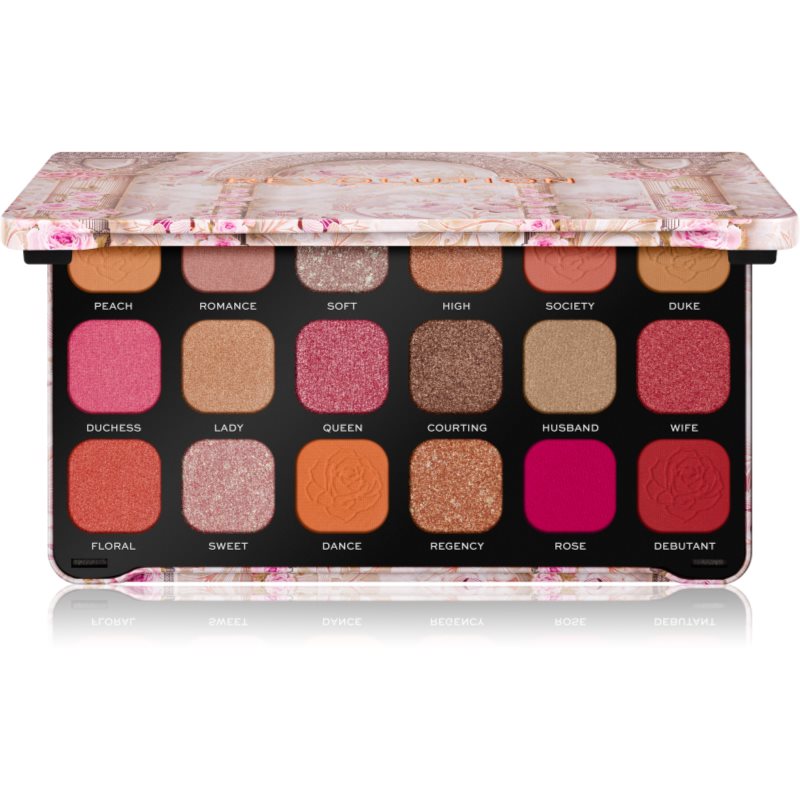Makeup Revolution Forever Flawless палитра от сенки за очи цвят Regal Romance 18 x 1.1 гр. на ниска цена