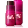 Makeup Revolution Jelly Blush руж в стик за устни и скули цвят Cherry Red 5.5 гр.