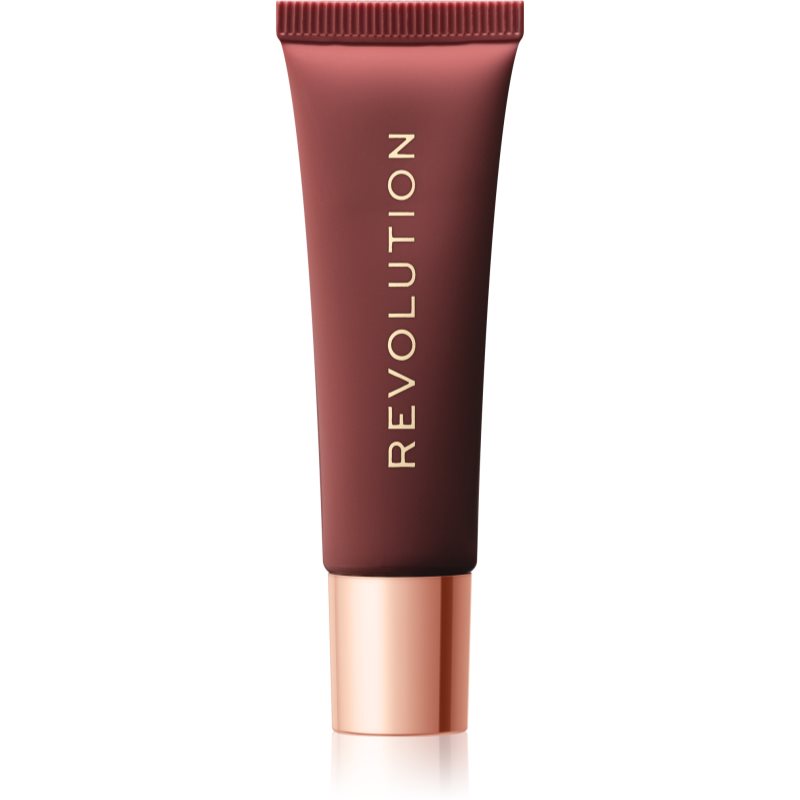 Makeup Revolution Juicy Peptide балсам за устни с пептиди цвят Nude Latte 8 мл.