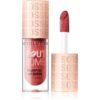 Makeup Revolution Pout Bomb блясък за устни с увеличаващ ефект цвят Melba Warm Peach 4.6 мл.