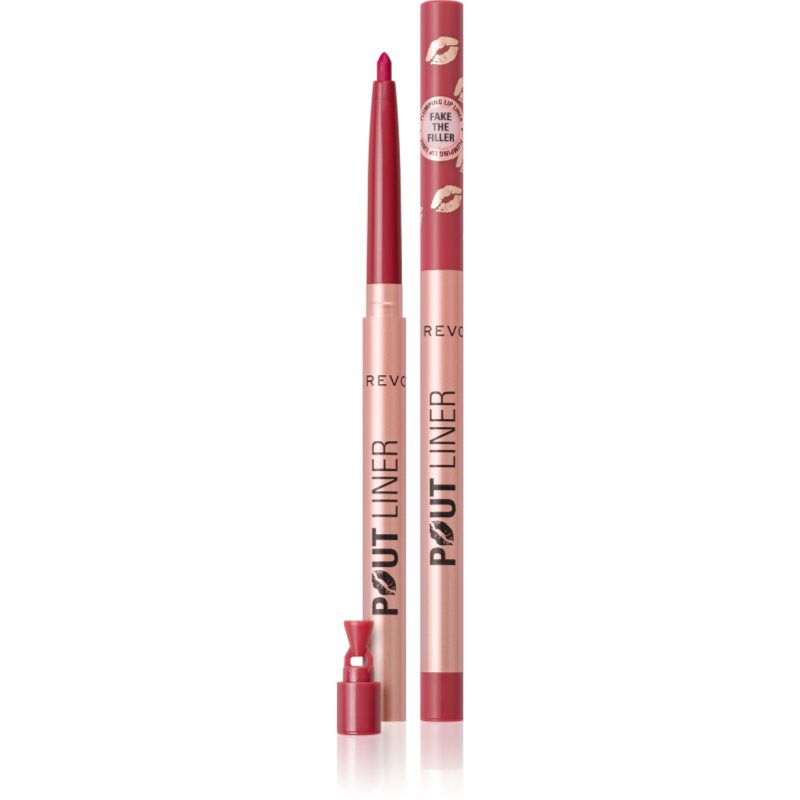 Makeup Revolution Pout Liner молив за устни за увеличаване на обема цвят Jelly Berry Mauve 0.2 гр.