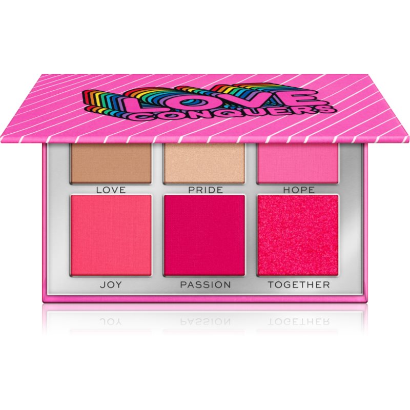 Makeup Revolution Power Shadow Palette палитра сенки за очи цвят Love Conquers 6