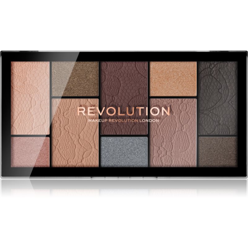 Makeup Revolution Reloaded палитра сенки за очи цвят Impulse Smoked 24