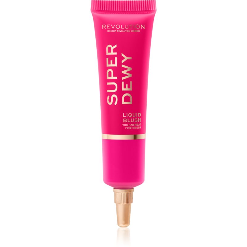 Makeup Revolution Superdewy течен руж цвят You Had Me at First 15 мл.