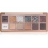 Makeup Revolution The Icon Palette палитра сенки за очи цвят The Smokey Icon Grunge Palette 12x0.7 гр.