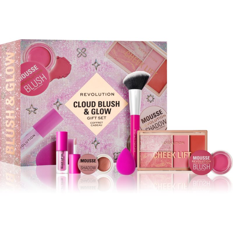 Makeup Revolution Xmass 2024 Cloud Blush & Glow подаръчен комплект за лице