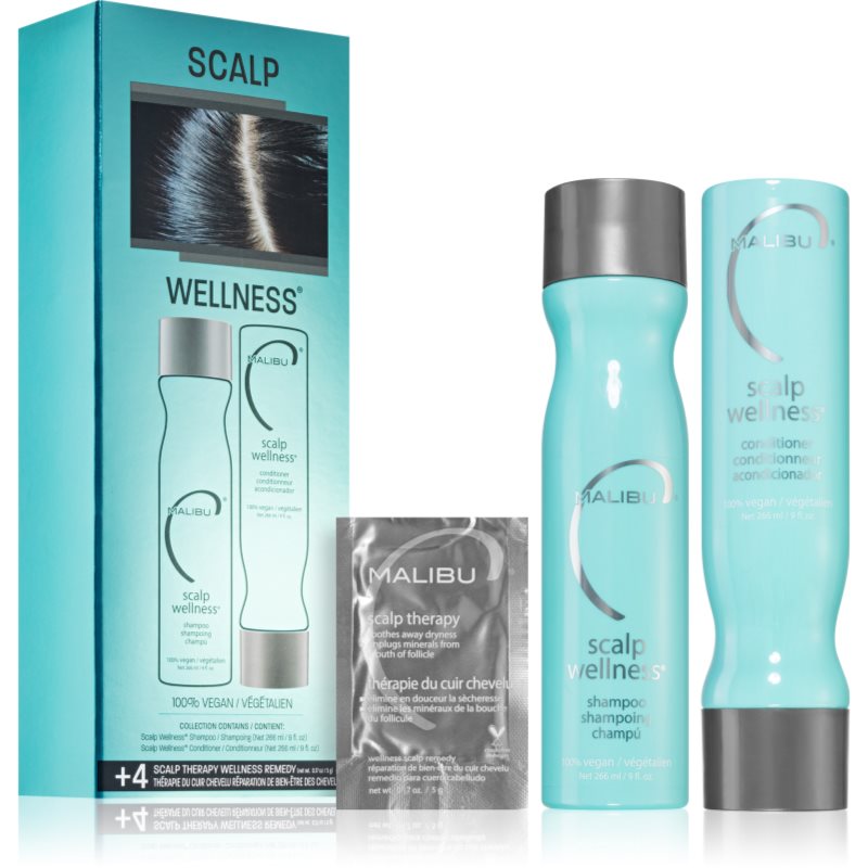 Malibu C Scalp Wellness Collection комплект за суха кожа на скалпа