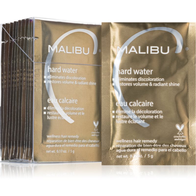 Malibu C Wellness Hair Remedy Hard Water детоксикираща процедура За коса 12x5 гр.