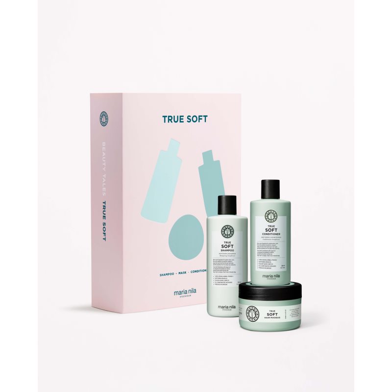 Maria Nila True Soft Holiday Box подаръчен комплект за груба
