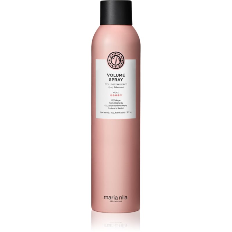 Maria Nila Volume Spray лак за коса със силна фиксация без сулфати Finishing Spray 300 мл.