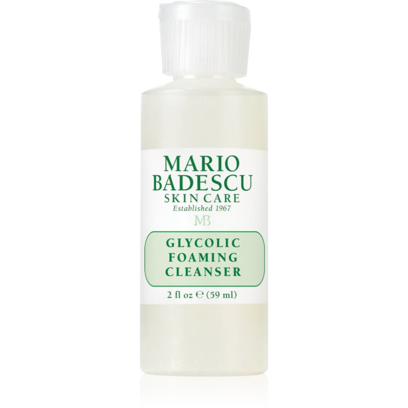 Mario Badescu Glycolic Foaming Cleanser пенлив почистващ гел за възобновяване на повърхността на кожата 59 мл.