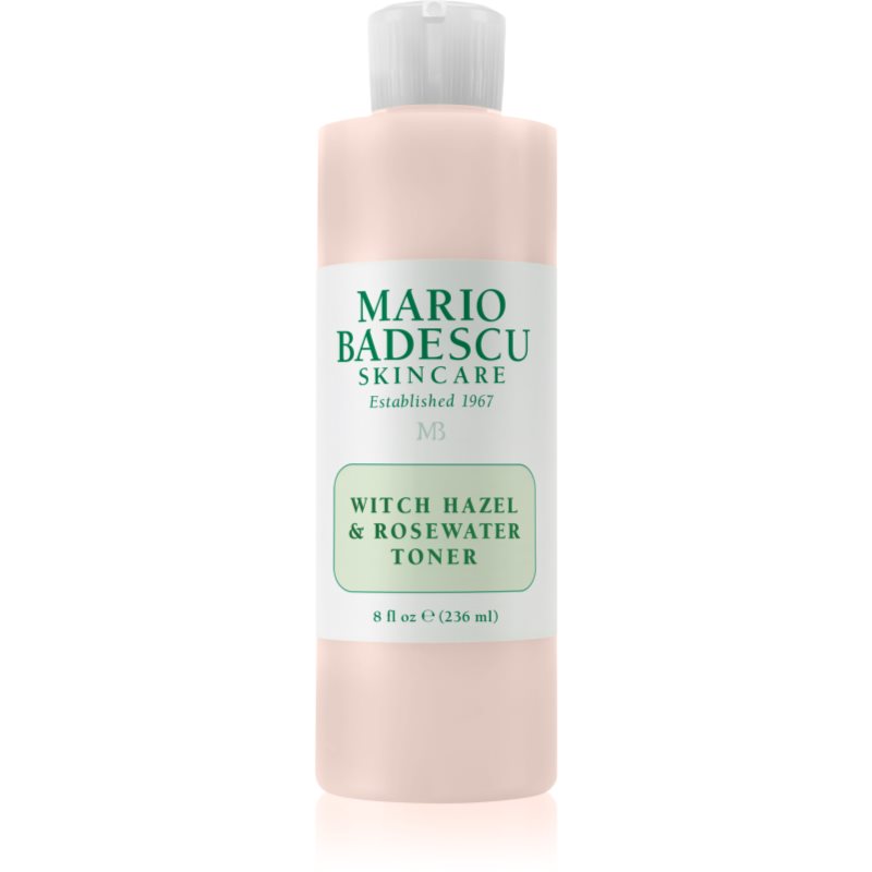 Mario Badescu Witch Hazel & Rosewater Toner озаряващ тоник с розова вода 236 мл.