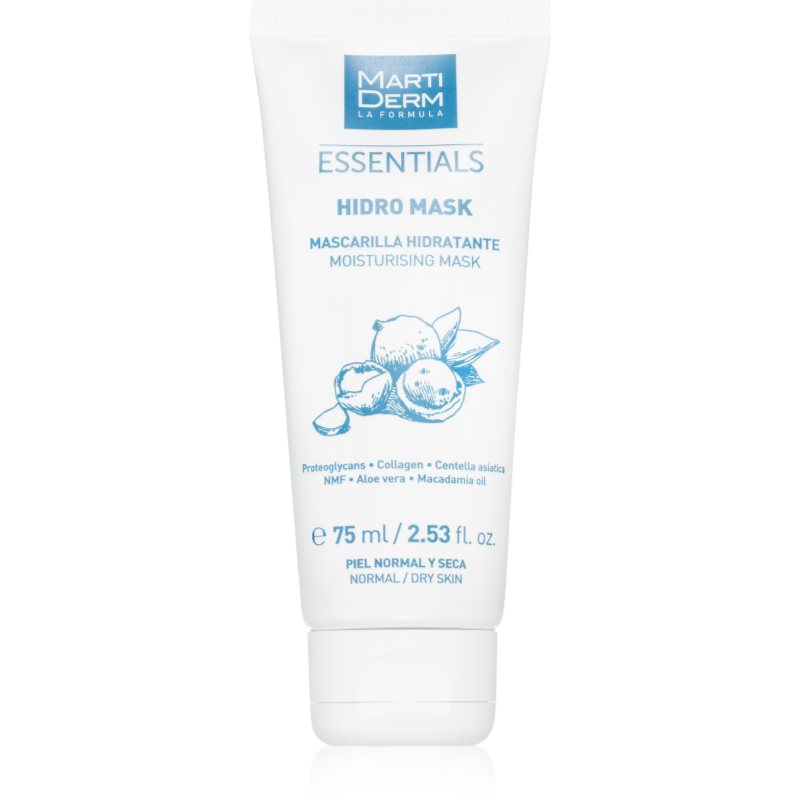 MartiDerm Essentials хидратираща и подхранваща маска за лице 75 мл.