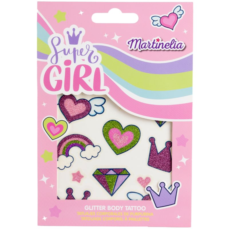 Martinelia Super Girl Glitter Body Tatto татуировка за деца 1 бр.