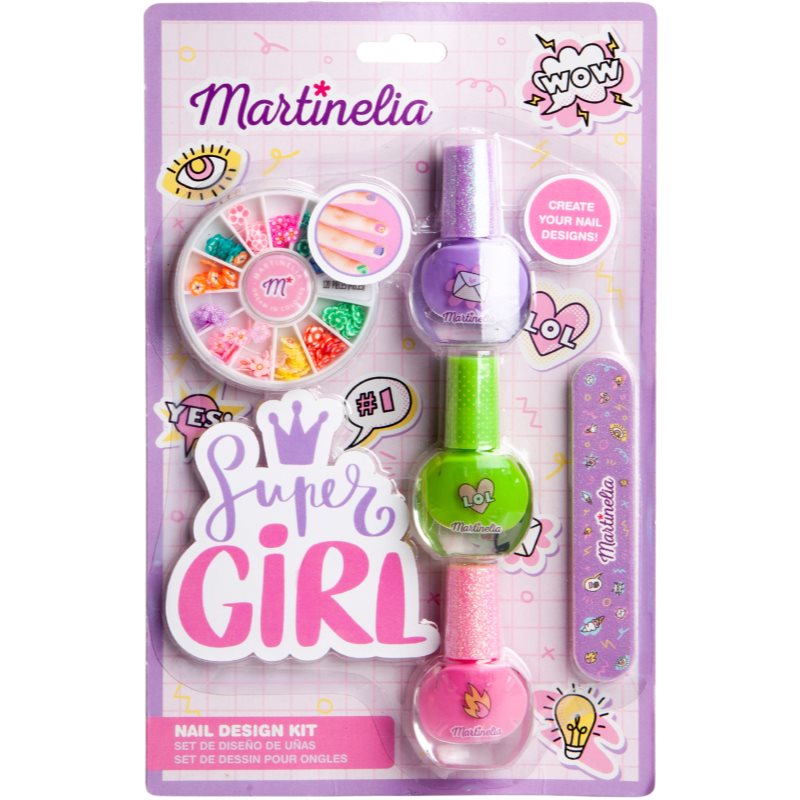 Martinelia Super Girl Nail Design Kit комплект за деца