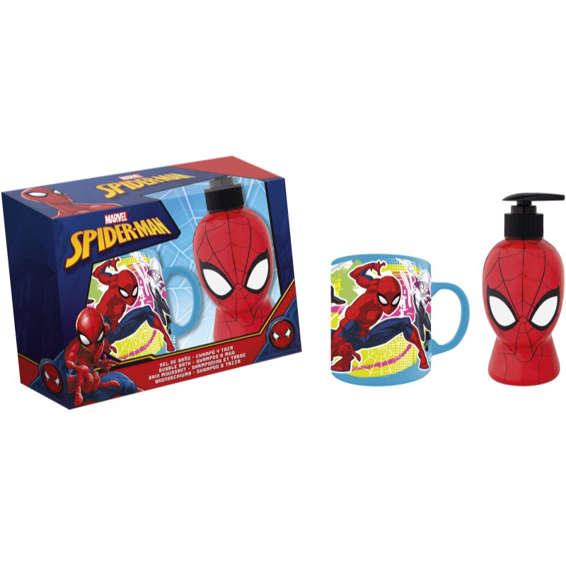 Marvel Spiderman Bubble Bath and Shampoo подаръчен комплект за деца