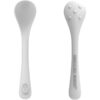 Matchstick Monkey Feeding Spoons лъжичка за деца Cool Grey 2 бр.