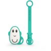 Matchstick Monkey Flat Face Teether & Soother Clip подаръчен комплект за деца Green