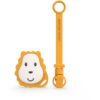 Matchstick Monkey Flat Face Teether & Soother Clip подаръчен комплект за деца Lion