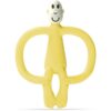 Matchstick Monkey Monkey Teether гризалка с четка 2 в 1 Yellow 1 бр.