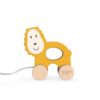 Matchstick Monkey Pull Along Animal люлееща се играчка Lion 1 бр.
