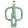 Matchstick Monkey Teething Toy and Gel Applicator гризалка с четка 2 в 1 Mint Green 1 бр.