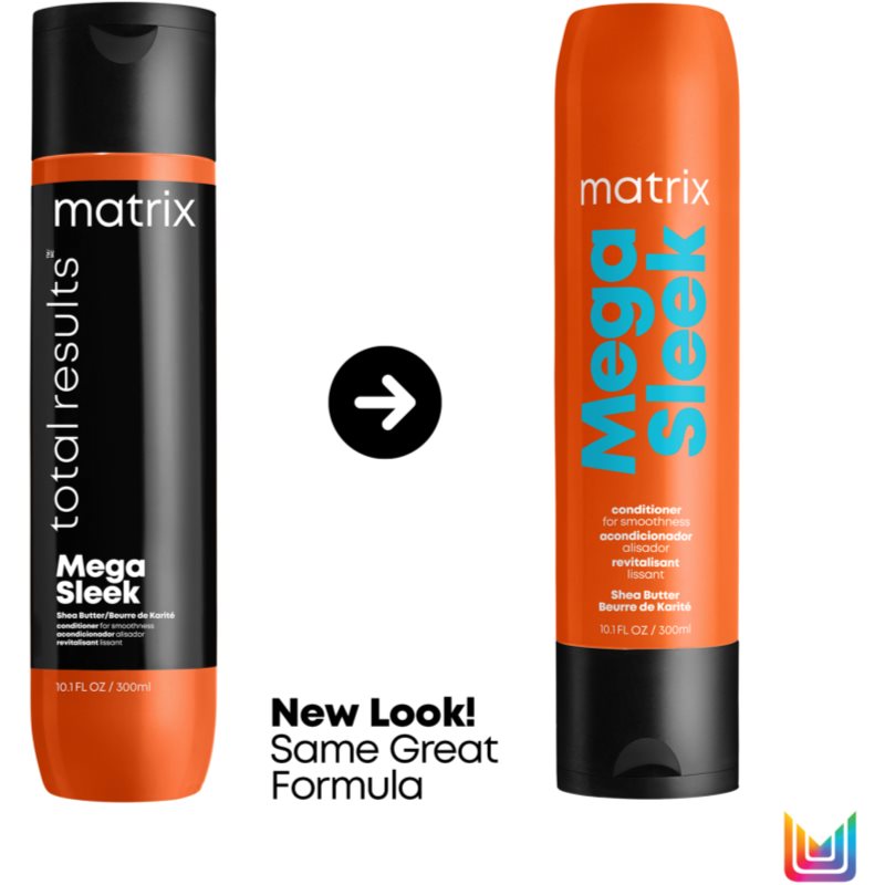 Matrix Mega Sleek балсам за непокорна коса 300 мл. на ниска цена