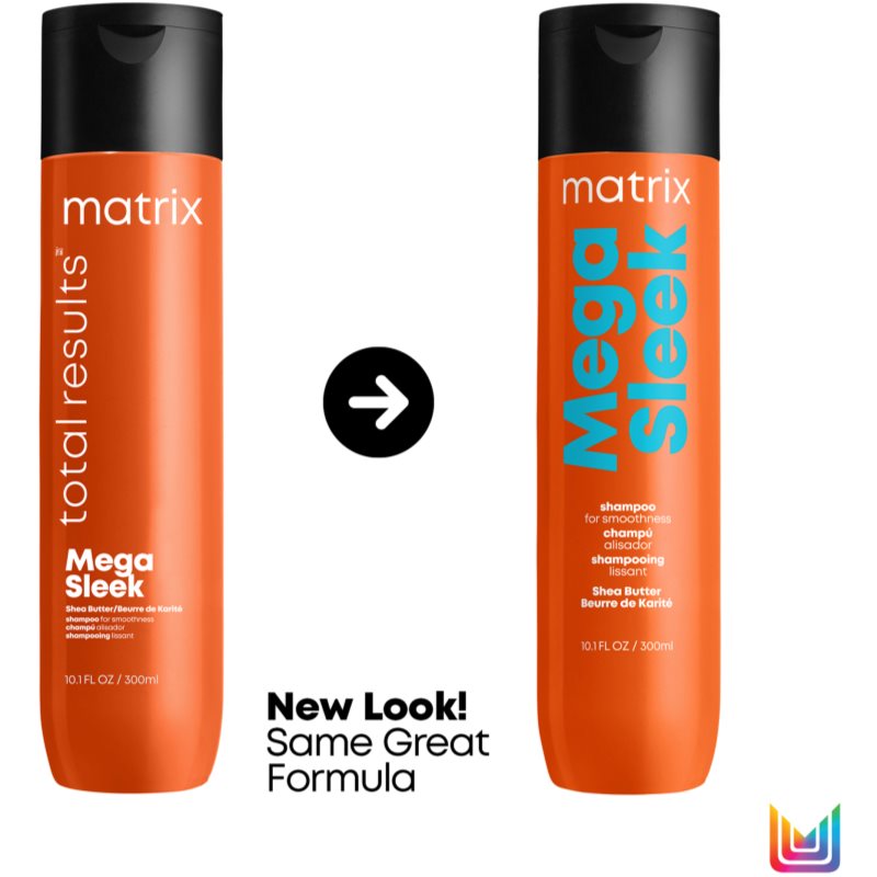 Matrix Mega Sleek шампоан за непокорна коса 300 мл. на ниска цена