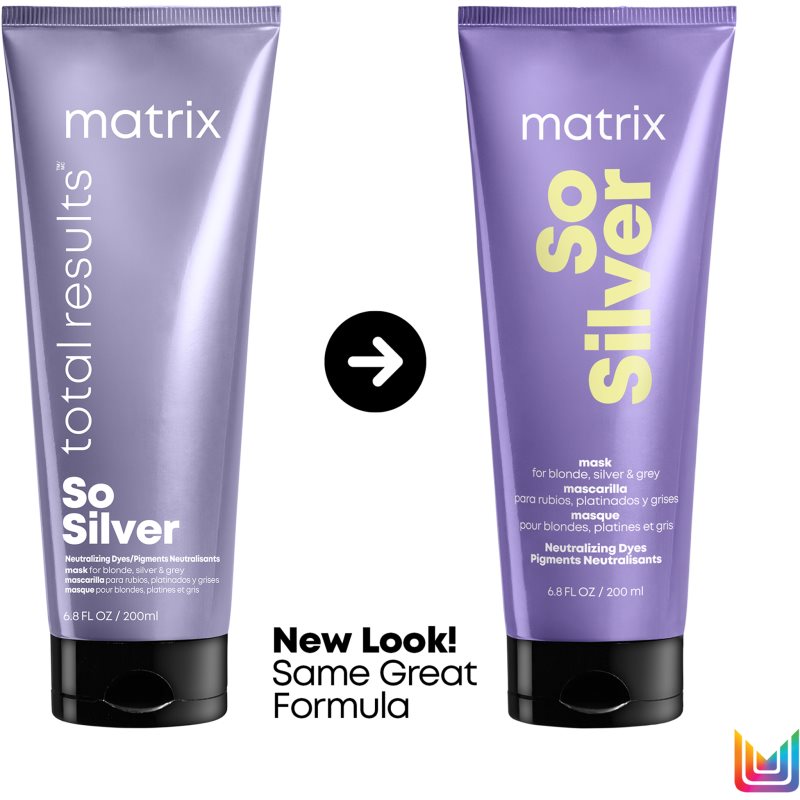 Matrix So Silver маска неутрализиращ жълтеникавите оттенъци 200 мл. на ниска цена