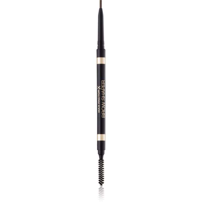 Max Factor Brow Shaper автоматичен молив за вежди с четка цвят 20 Brown 1 гр.