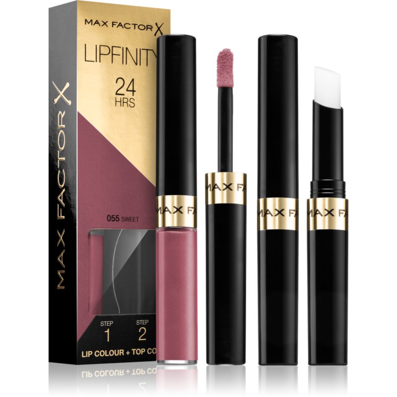 Max Factor Lipfinity Lip Colour дълготрайно червило с балсам цвят 055 Sweet 4