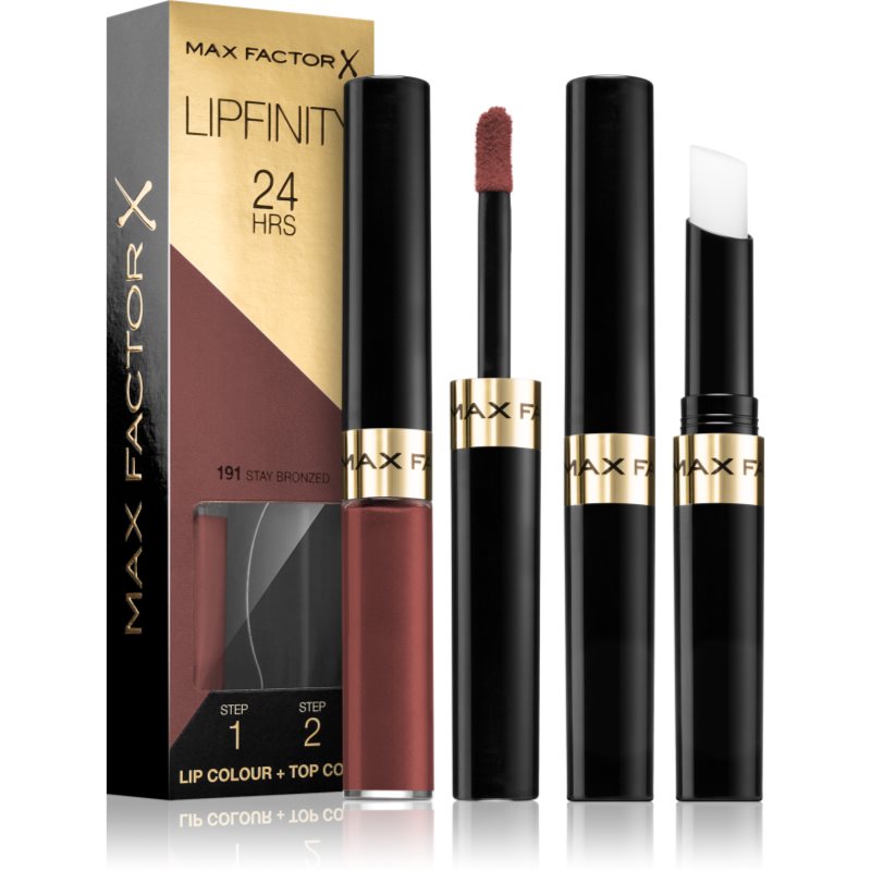 Max Factor Lipfinity Lip Colour дълготрайно червило с балсам цвят 191 Stay Bronzed 4