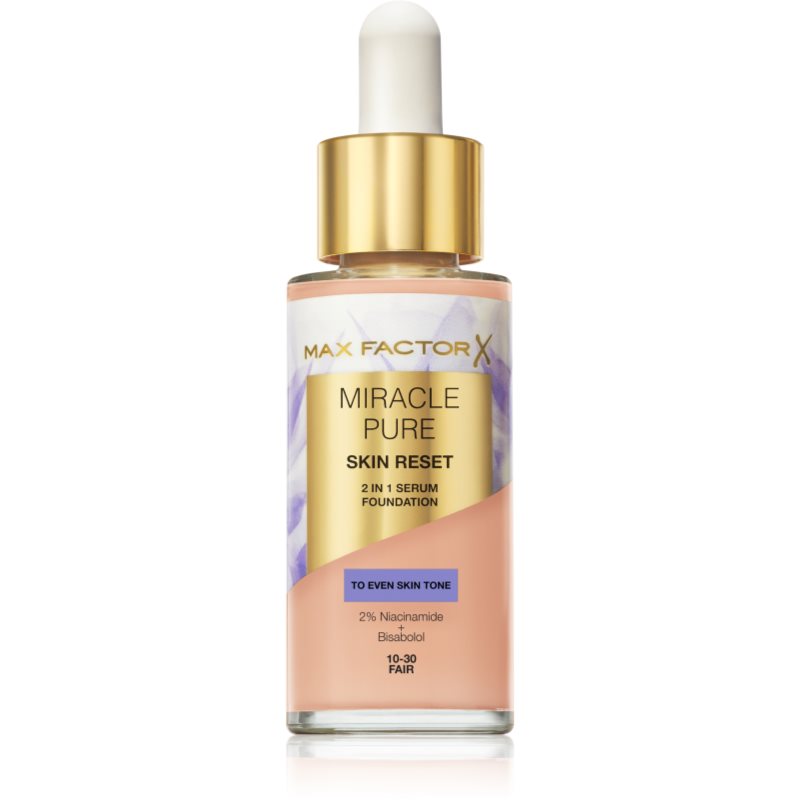 Max Factor Miracle Pure Skin Reset Серум фон дьо тен цвят 10-30 Fair 30 мл.