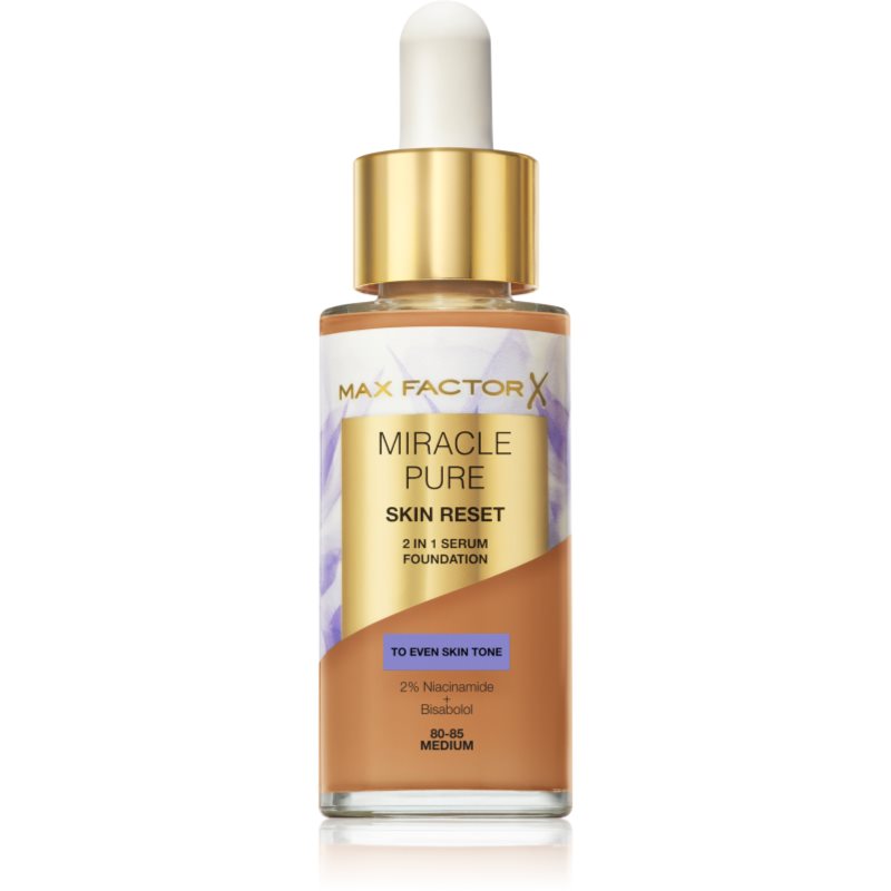 Max Factor Miracle Pure Серум фон дьо тен цвят 80-85 Medium 30 мл. на ниска цена