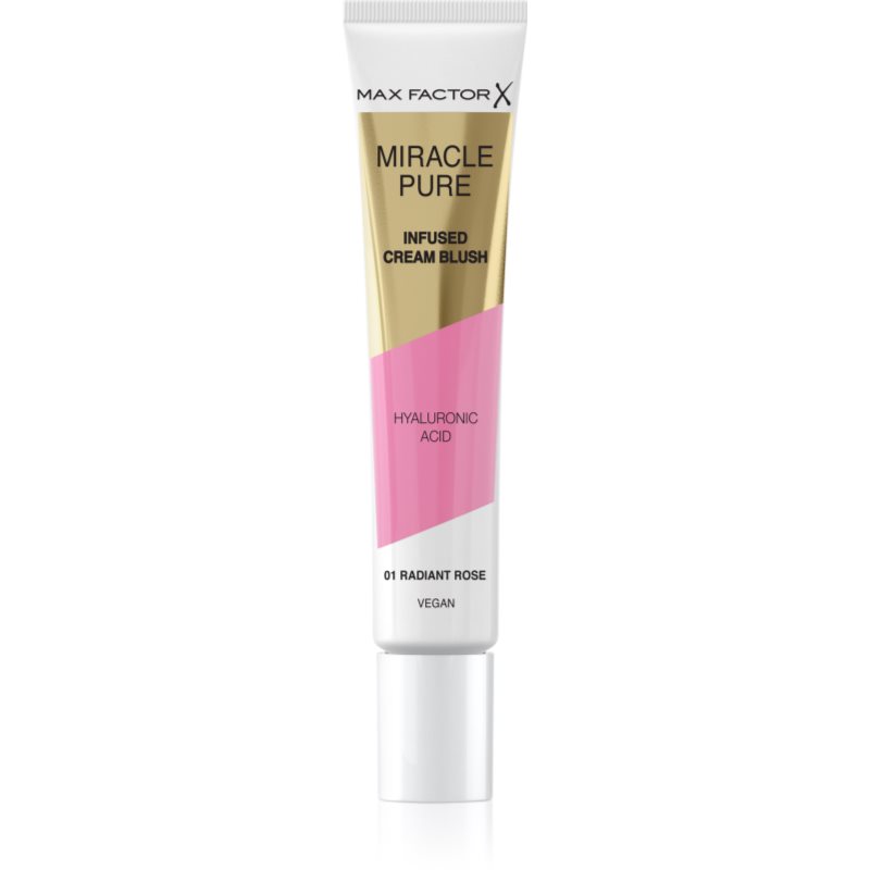 Max Factor Miracle Pure кремообразен руж цвят 01 Radiant Rose 15 мл.