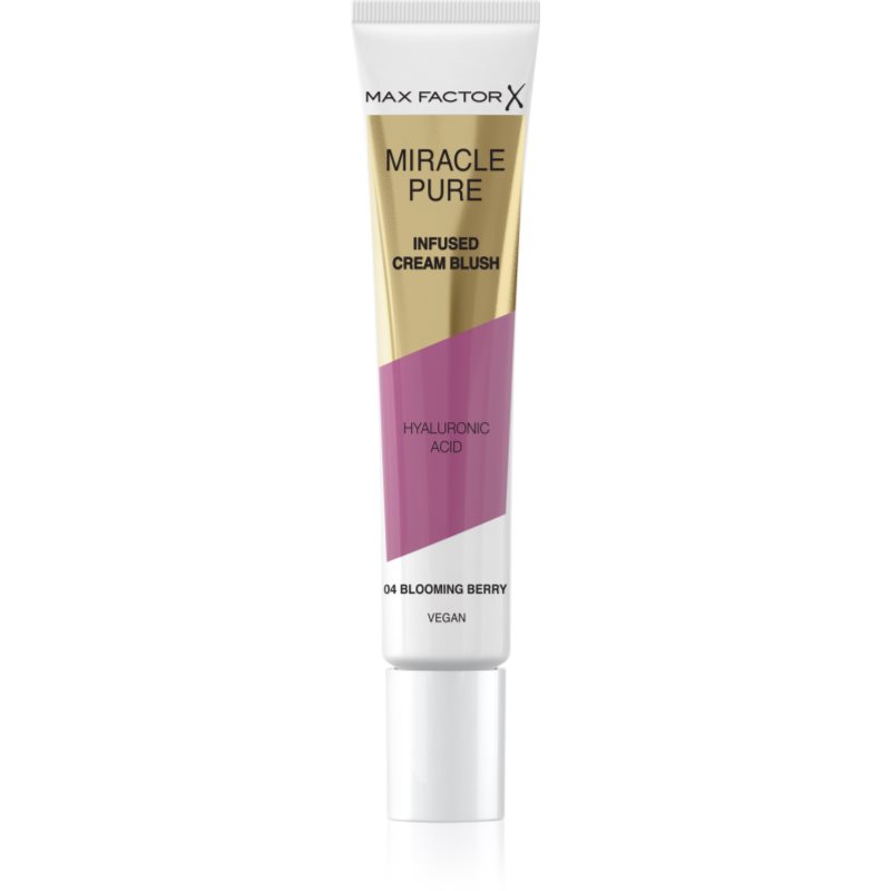 Max Factor Miracle Pure кремообразен руж цвят 04 Blooming Berry 15 мл.