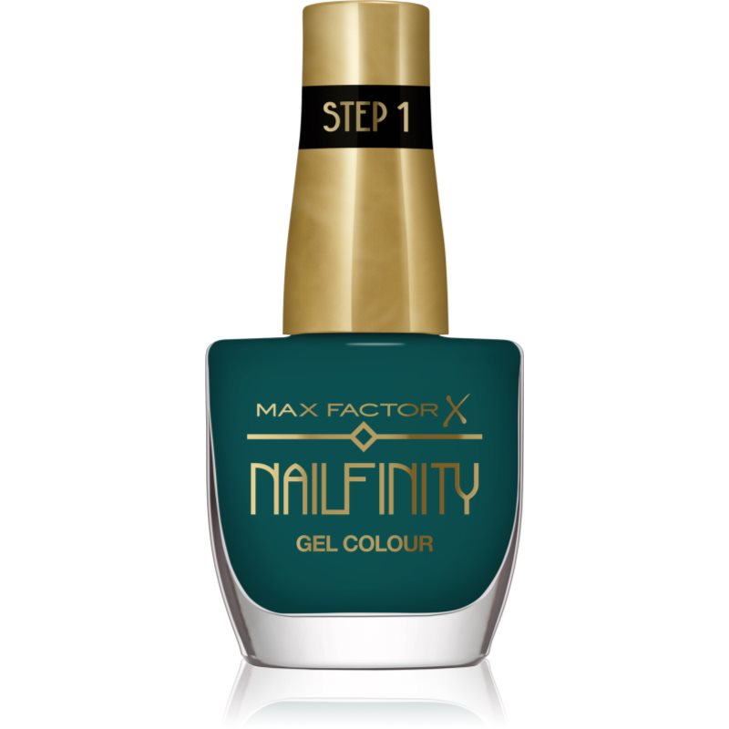 Max Factor Nailfinity Gel Colour гел лак за нокти без използване на UV/LED лампа цвят 865 Dramatic 12 мл.