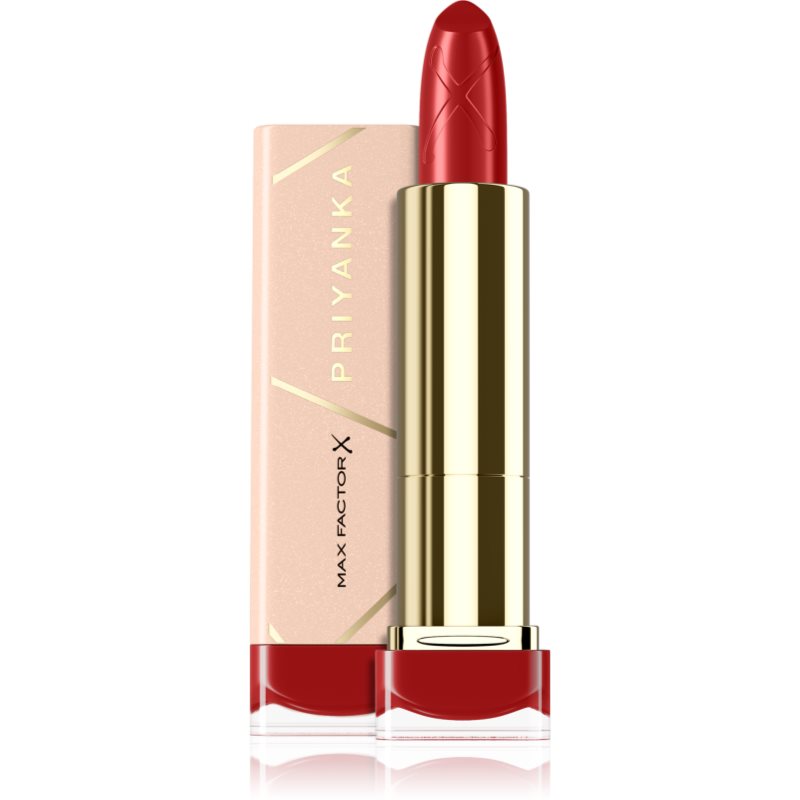 Max Factor x Priyanka Colour Elixir дълготрайно червило с матиращ ефект цвят 52 Intense Flame 6