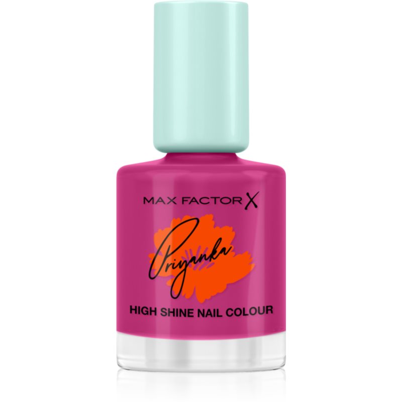 Max Factor x Priyanka Miracle Pure бързозасъхващ лак за нокти лимитирано издание цвят 310 Flourishing Lilac 12 мл.